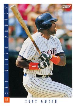 #24 Tony Gwynn - San Diego Padres - 1993 Score Baseball