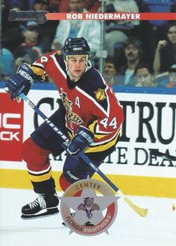 #24 Rob Niedermayer - Florida Panthers - 1996-97 Donruss Hockey