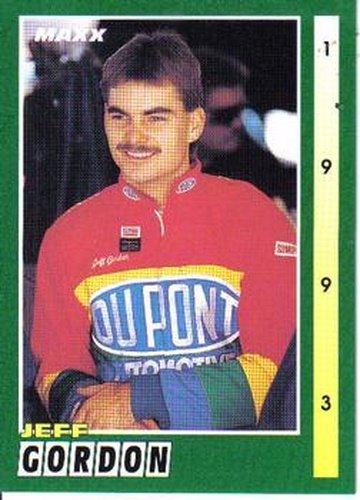 #24 Jeff Gordon - Hendrick Motorsports - 1993 Maxx Racing