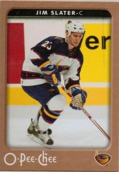 #24 Jim Slater - Atlanta Thrashers - 2006-07 O-Pee-Chee Hockey