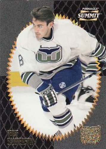 #24 Geoff Sanderson - Hartford Whalers - 1996-97 Summit Hockey