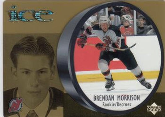 #McD 24 Brendan Morrison - New Jersey Devils - 1998-99 Upper Deck Ice McDonald's Hockey