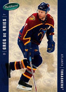 #24 Greg de Vries - Atlanta Thrashers - 2005-06 Parkhurst Hockey