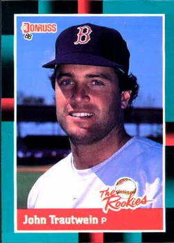 #24 John Trautwein - Boston Red Sox - 1988 Donruss The Rookies Baseball