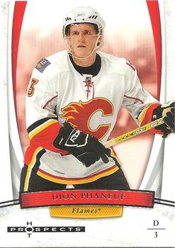 #24 Dion Phaneuf - Calgary Flames - 2007-08 Fleer Hot Prospects Hockey