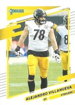 #24 Alejandro Villanueva - Pittsburgh Steelers - 2021 Donruss Football