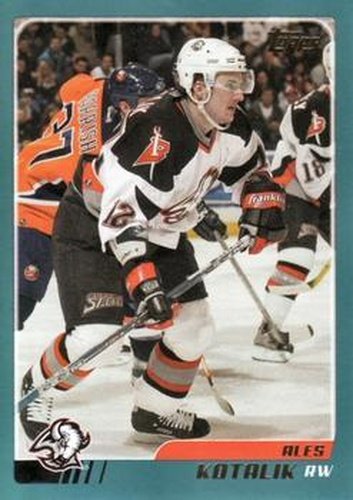 #24 Ales Kotalik - Buffalo Sabres - 2003-04 Topps Hockey
