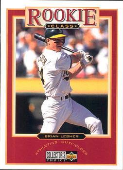 #24 Brian Lesher - Oakland Athletics - 1997 Collector's Choice Baseball