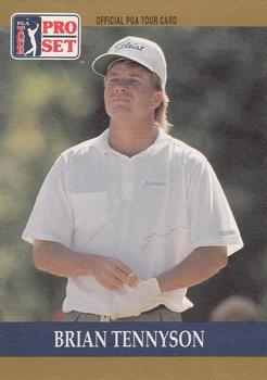 #24 Brian Tennyson - 1990 Pro Set PGA Tour Golf