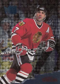 #24 Chris Chelios - Chicago Blackhawks - 1995-96 Metal Hockey