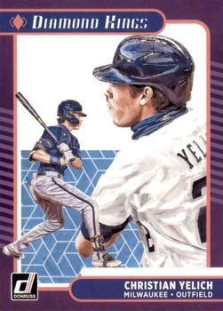#24 Christian Yelich - Milwaukee Brewers - 2021 Donruss Baseball