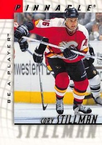 #24 Cory Stillman - Calgary Flames - 1997-98 Pinnacle Be a Player Hockey