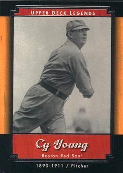 #24 Cy Young - Boston Red Sox - 2001 Upper Deck Legends Baseball