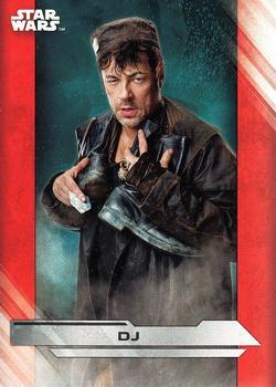#24 DJ - 2017 Topps Star Wars The Last Jedi