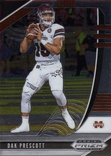 #24 Dak Prescott - Mississippi State Bulldogs - 2020 Panini Prizm Draft Picks Football