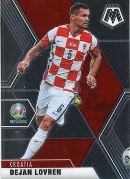 #24 Dejan Lovren - Croatia - 2021 Panini Mosaic UEFA EURO Soccer