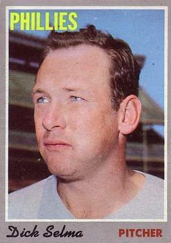 #24 Dick Selma - Philadelphia Phillies - 1970 Topps Baseball