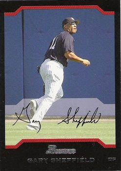 #24 Gary Sheffield - New York Yankees - 2004 Bowman Baseball