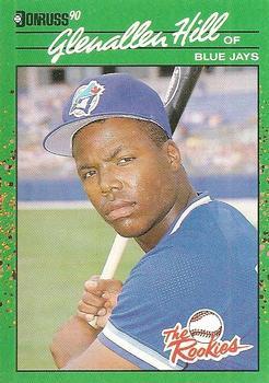 #24 Glenallen Hill - Toronto Blue Jays - 1990 Donruss The Rookies Baseball