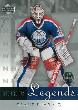 #24 Grant Fuhr - Edmonton Oilers - 2001-02 Upper Deck Legends Hockey