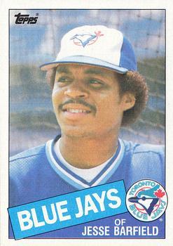 #24 Jesse Barfield - Toronto Blue Jays - 1985 Topps Baseball