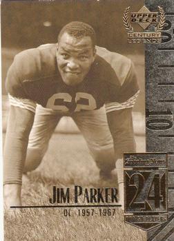 #24 Jim Parker - Baltimore Colts - 1999 Upper Deck Century Legends Football
