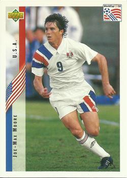 #24 Joe-Max Moore - USA - 1994 Upper Deck World Cup Contenders English/Spanish Soccer