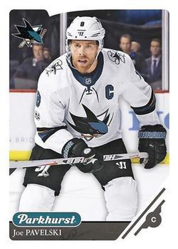 #24 Joe Pavelski - San Jose Sharks - 2018-19 Parkhurst Hockey