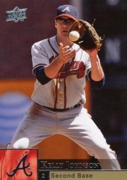 #24 Kelly Johnson - Atlanta Braves - 2009 Upper Deck Baseball