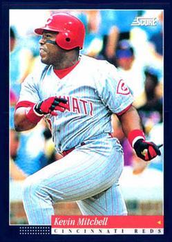 #24 Kevin Mitchell - Cincinnati Reds -1994 Score Baseball