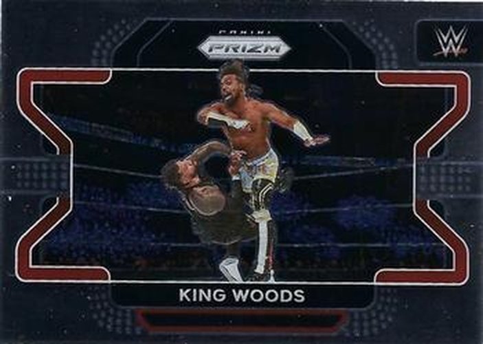 #24 King Woods - 2022 Panini Prizm WWE Wrestling