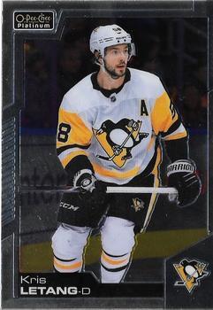 #24 Kris Letang - Pittsburgh Penguins - 2020-21 O-Pee-Chee Platinum Hockey