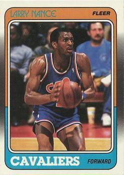 #24 Larry Nance - Cleveland Cavaliers - 1988-89 Fleer Basketball
