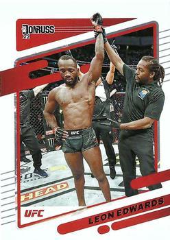 #24 Leon Edwards - 2022 Donruss UFC MMA