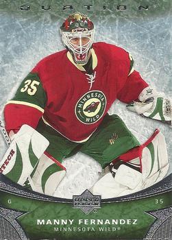 #24 Manny Fernandez - Minnesota Wild - 2006-07 Upper Deck Ovation Hockey