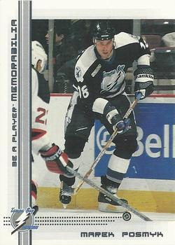 #24 Marek Posmyk - Tampa Bay Lightning - 2000-01 Be a Player Memorabilia Hockey