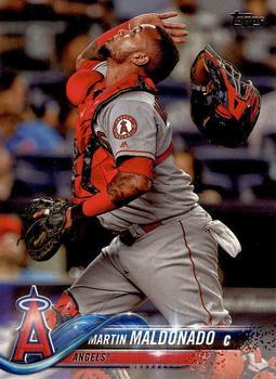 #24 Martin Maldonado - Los Angeles Angels - 2018 Topps Baseball