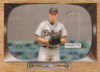 #24 Mike Maroth - Detroit Tigers - 2004 Bowman Heritage Baseball