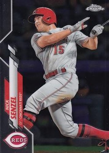 #24 Nick Senzel - Cincinnati Reds - 2020 Topps Chrome Baseball