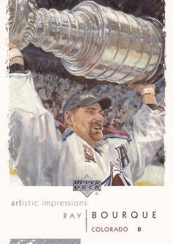 #24 Ray Bourque - Colorado Avalanche - 2002-03 UD Artistic Impressions Hockey