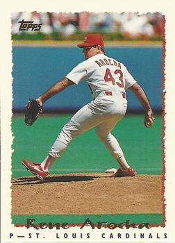 #24 Rene Arocha - St. Louis Cardinals - 1995 Topps Baseball