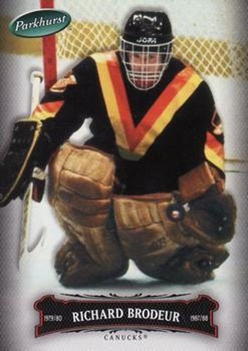 #24 Richard Brodeur - Vancouver Canucks - 2006-07 Parkhurst Hockey