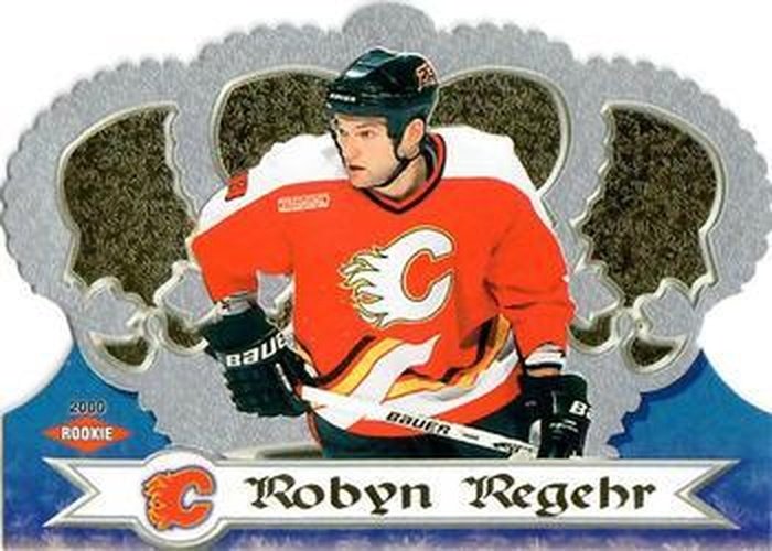 #24 Robyn Regehr - Calgary Flames - 1999-00 Pacific Crown Royale Hockey