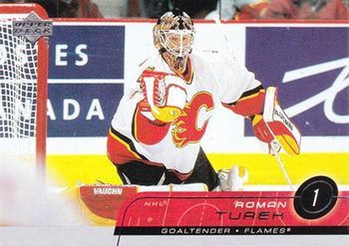 #24 Roman Turek - Calgary Flames - 2002-03 Upper Deck Hockey