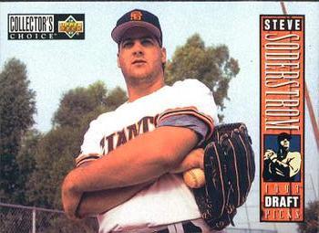 #24 Steve Soderstrom - San Francisco Giants - 1994 Collector's Choice Baseball