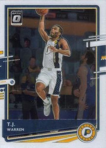 #24 T.J. Warren - Indiana Pacers - 2020-21 Donruss Optic Basketball