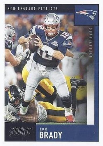 #24 Tom Brady - New England Patriots - 2020 Score Football