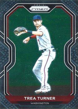 #24 Trea Turner - Washington Nationals - 2021 Panini Prizm Baseball