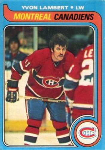 #24 Yvon Lambert - Montreal Canadiens - 1979-80 O-Pee-Chee Hockey