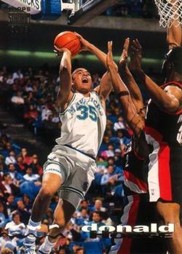 #24 Donald Hodge - Dallas Mavericks - 1993-94 Stadium Club Basketball